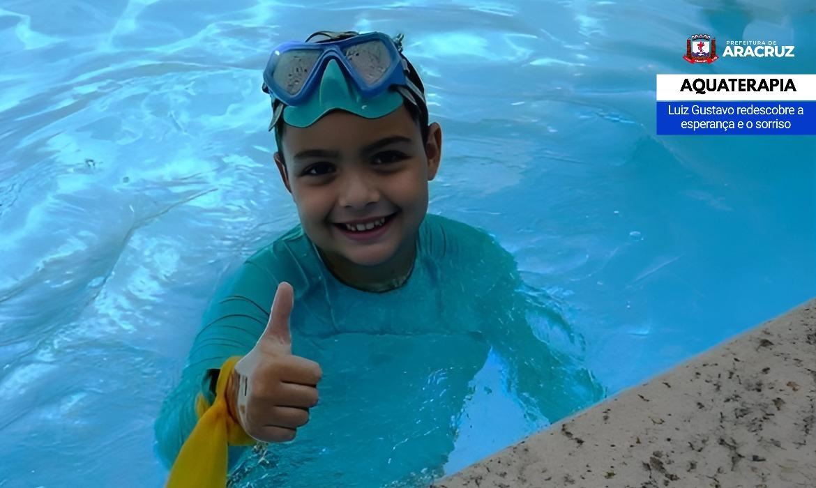 Da dor ao recomeço: Luiz Gustavo reencontra a alegria na Aquaterapia do Complexo de Saúde de Aracruz