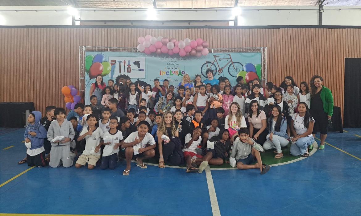 Estudantes da Emef Zenília Varzem Ribeiro são contemplados com a “Festa da Inclusão: a empatia não tem idade”