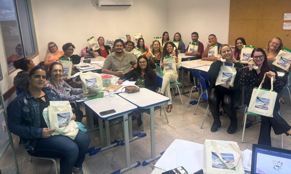 Projeto Ajustando Saberes: formação destaca consciência fonológica e metodologias ativas na Rede Municipal de Ensino
