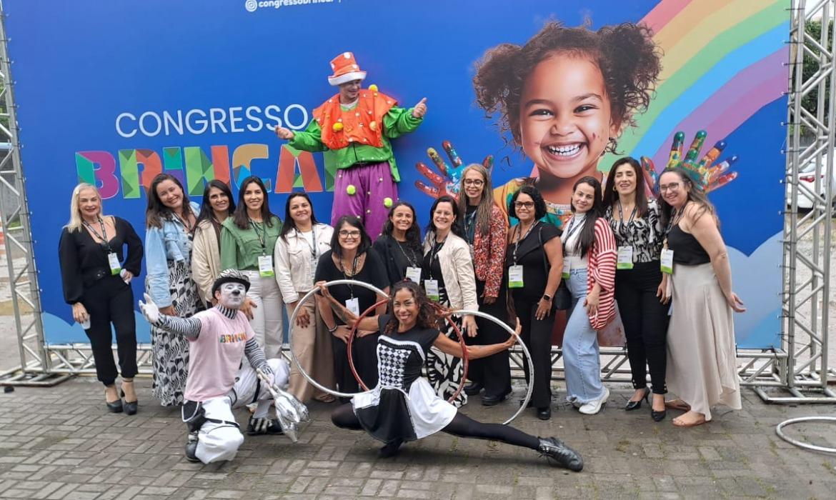 Congresso Brincar: Aracruz participa do maior Congresso educacional brasileiro destinado aos profissionais das infâncias