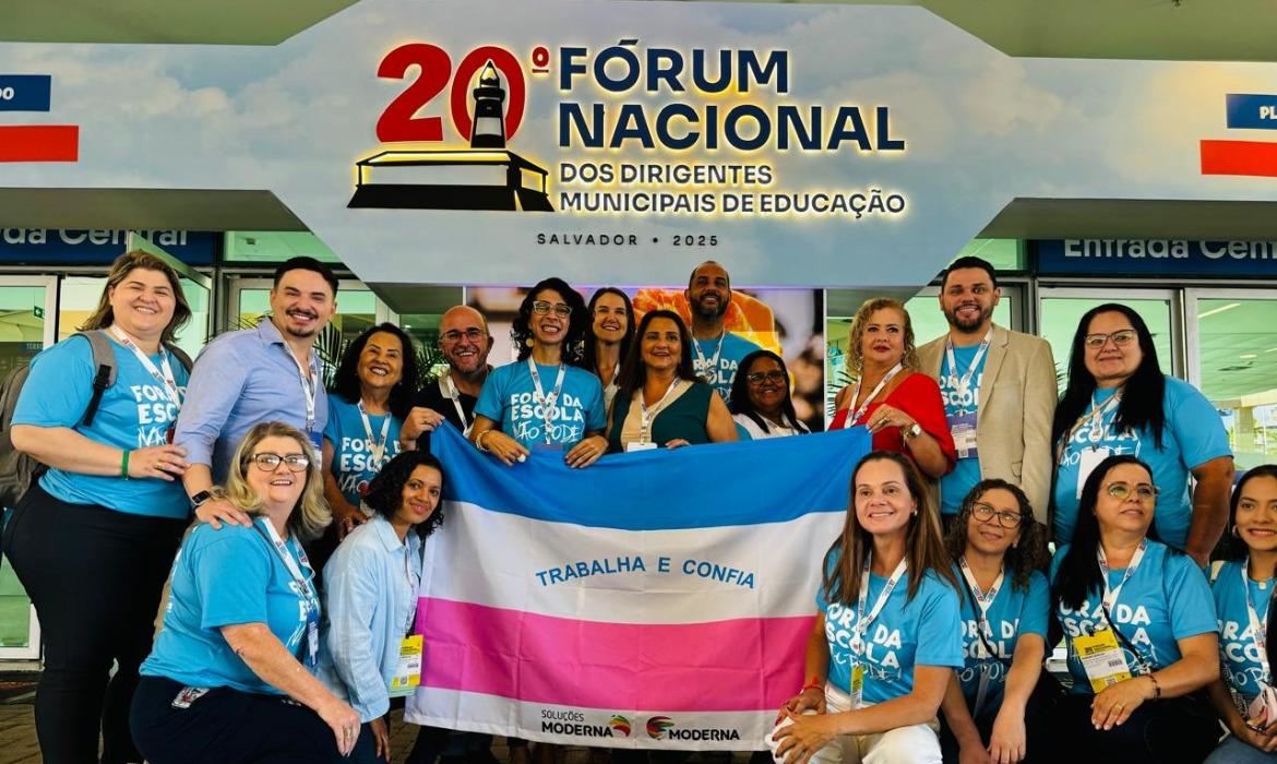 Aracruz participa do 20° Fórum Nacional de Educação da Undime