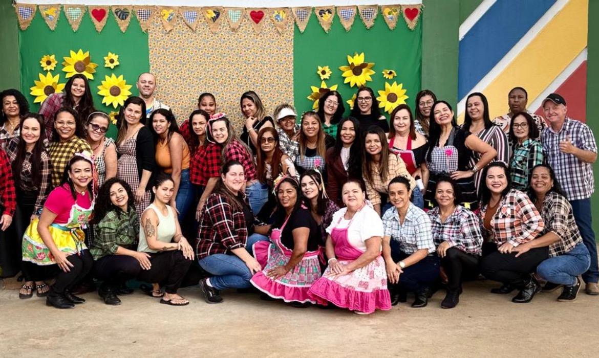 “Festa Cultural: Sabores da Roça” reúne famílias no Cmei Francisca Rocha Ribeiro