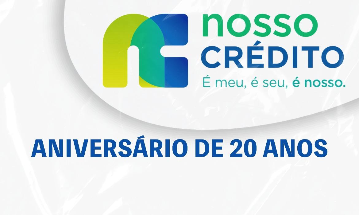 Nossocrédito comemora 20 anos de apoio ao empreendedorismo no dia 25