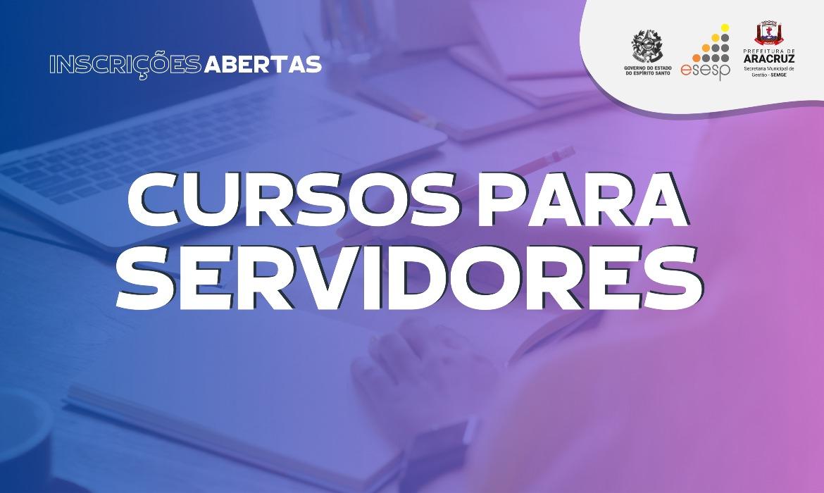 Semana de Capacitação: servidores já podem garantir vaga nos cursos em parceria com a Esesp