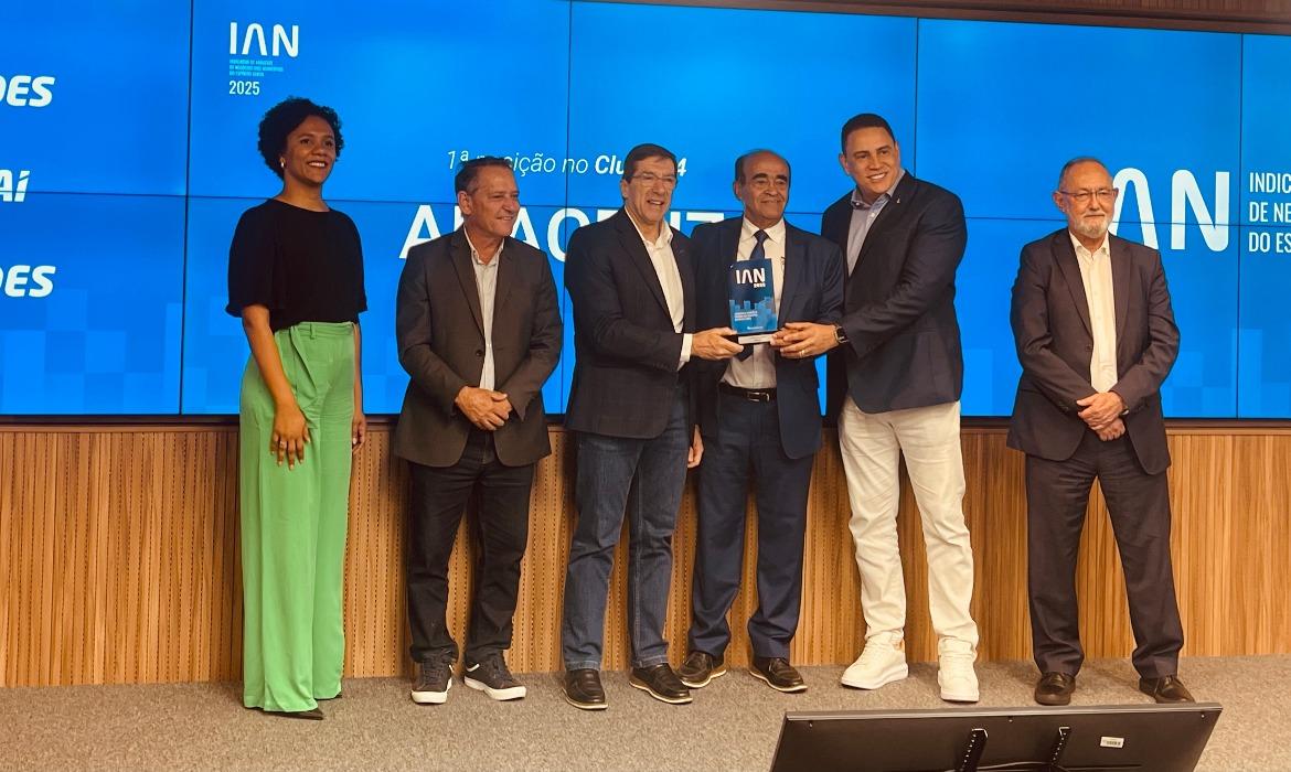 Aracruz conquista liderança no IAN 2025 e se destaca no ambiente de negócios do Espírito Santo