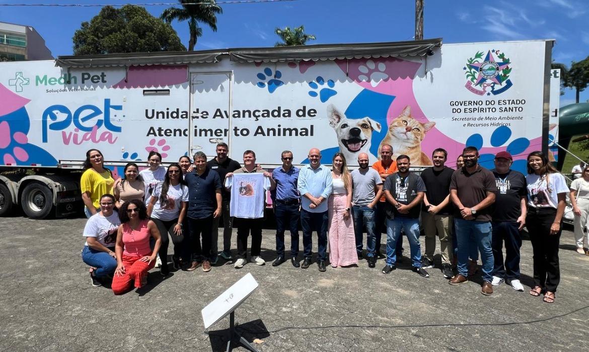 Carreta Pet Vida inicia atendimentos em Aracruz e fortalece a política pública de bem-estar animal