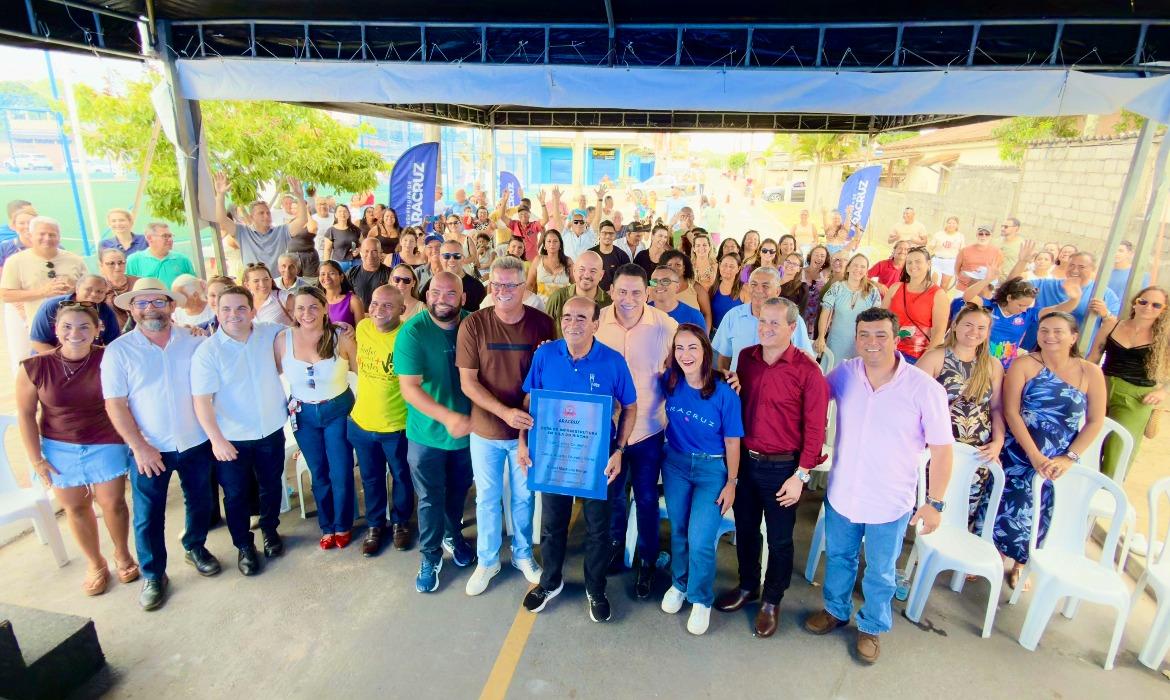 Prefeitura inaugura obras de infraestrutura na Vila do Riacho