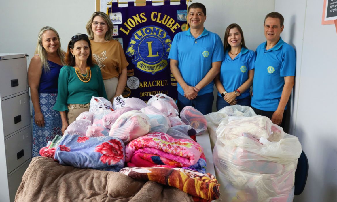 Desenvolvimento Social recebe doação de cerca de 60 cobertores