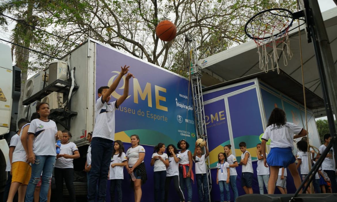 Carreta do eMuseu do Esporte chega a Aracruz nesta quinta-feira (10)