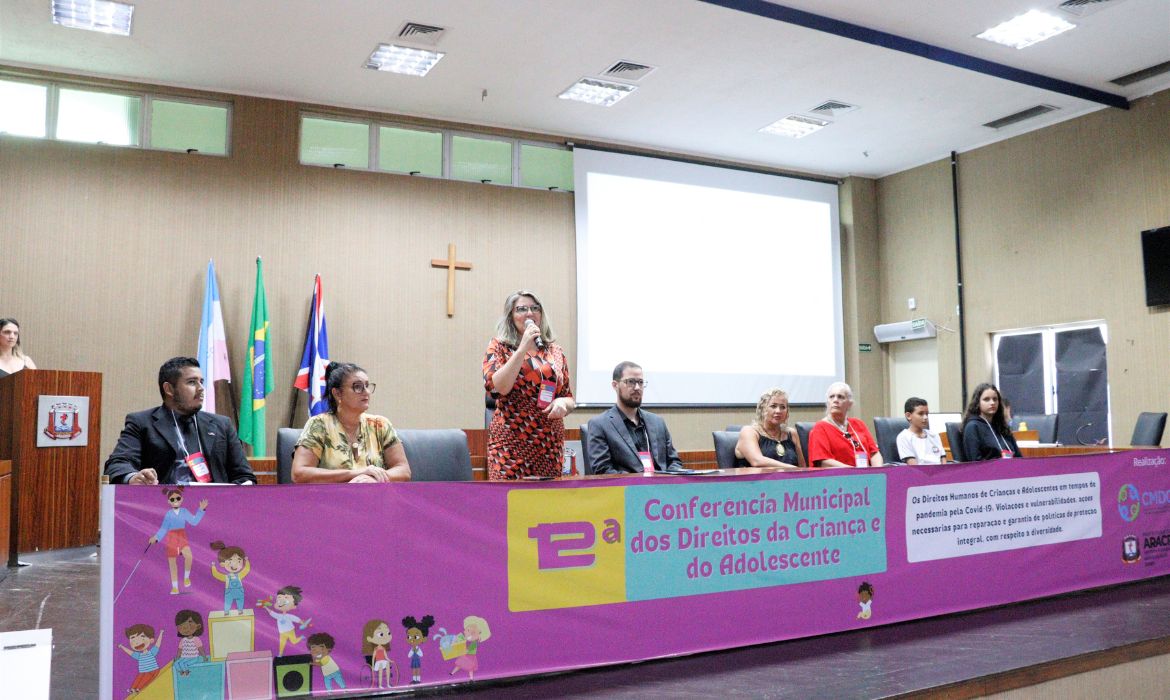 12ª Conferência Municipal dos Direitos da Criança e do Adolescente é realizada em Aracruz