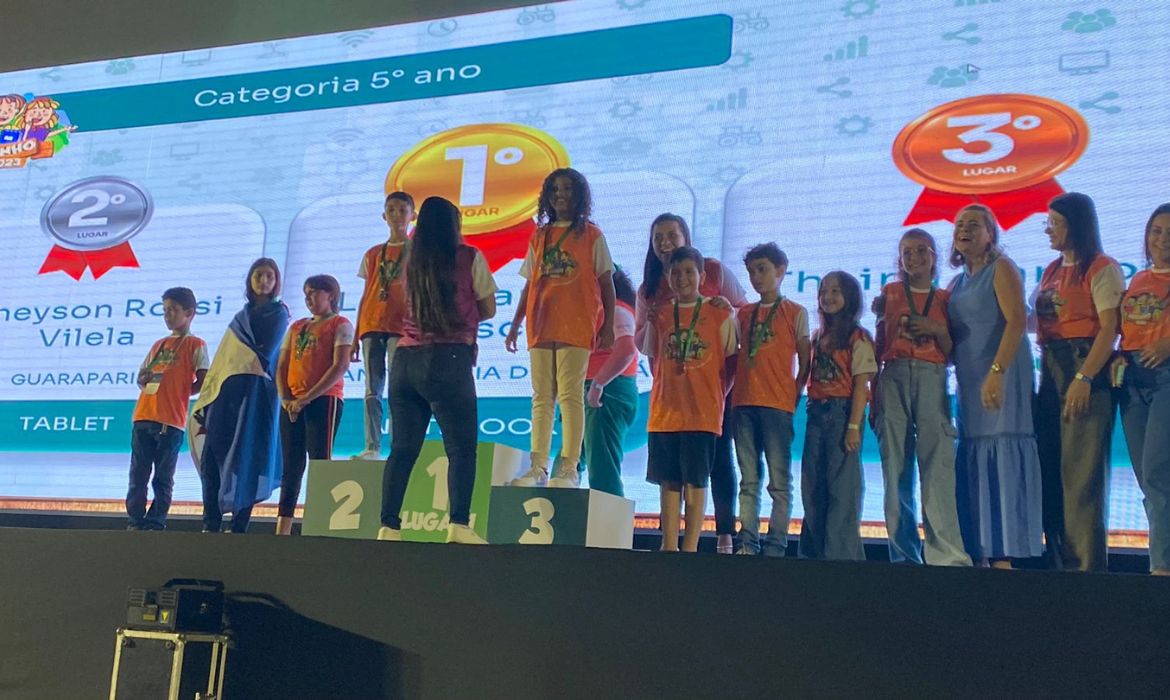 Premiação do Programa Agrinho 2023: Aluna da Emef Ermelinda Giacomin Farina conquista o 3° lugar na categoria Produção Textual