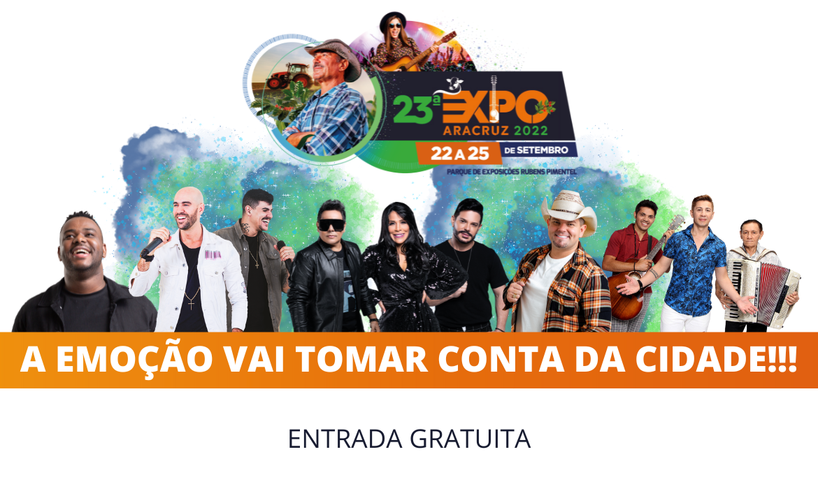 Shows musicais, concurso leiteiro e a etapa nacional de rodeio prometem agitar a 23ª Exposição Agropecuária de Aracruz