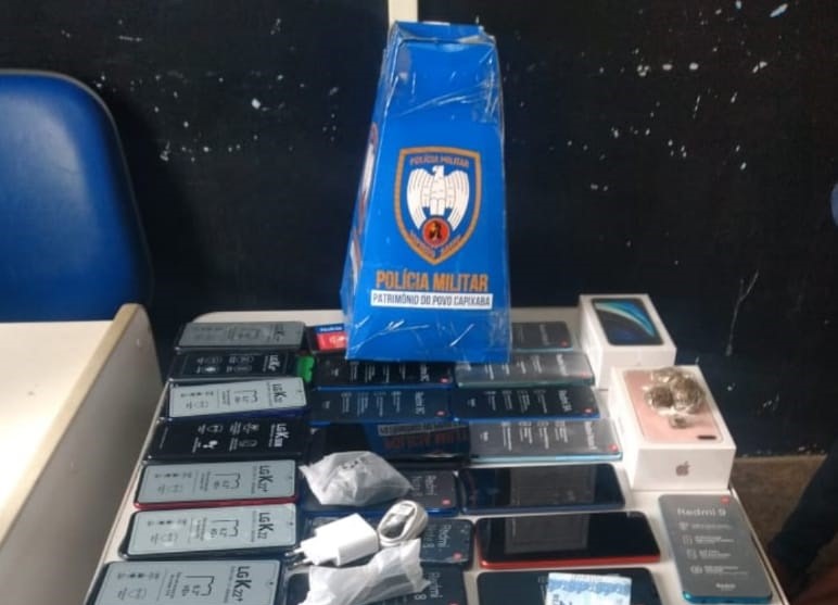 Imagens da Cisp de Aracruz ajudam polícia investigar roubo a loja de celulares